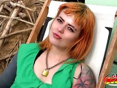 GERMAN SCOUT – REDHEAD TEEN KYLIE GET FUCK AT PUBLIC CASTING