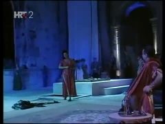 "Salome" Topless Opera Moment From Performance In Split, 1996