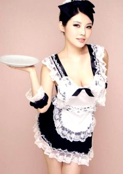 #maid #uniform #fantasy #bow #roleplay #apron #lingerie #asian #oriental #NonNude #sexy #awesome #pretty #cute #lovely #big #brunette #hot